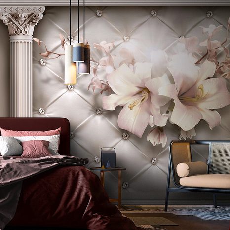 TAPETA KRÁLOVSKÁ ELEGANCE - TAPETY S IMITACÍ KŮŽE - TAPETY