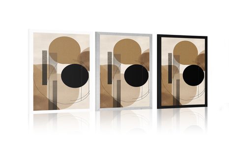 PLAKAT ABSTRAKTNE OBLIKE NO6 - ABSTRAKTNE OBLIKE - PLAKATI