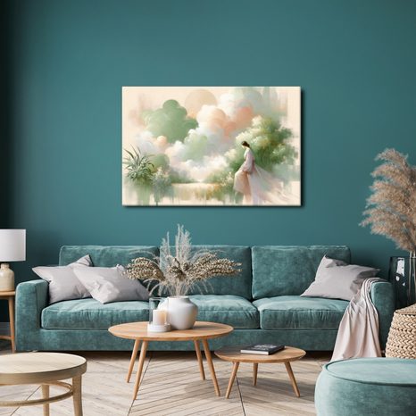 OBRAZ ŽENA V ROMANTICKEJ KRAJINE - OBRAZY ŽENY - OBRAZY