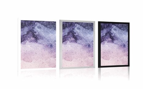 POSTER – ASTRAZIONE DEL CIELO NOTTURNO - UNIVERSO E STELLE - POSTER