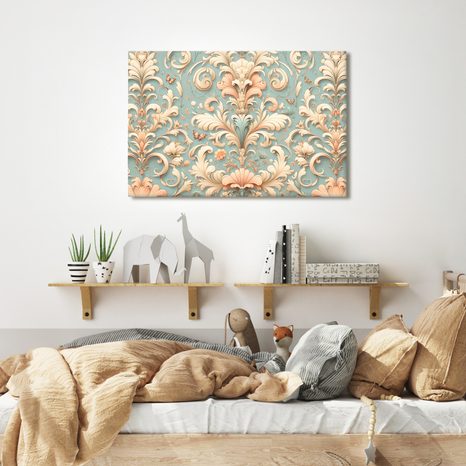 OBRAZ ROMANTICKÉ ORNAMENTY - OBRAZY ABSTRAKTNÍ TVARY - OBRAZY