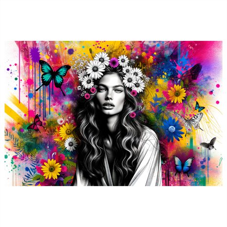OBRAZ KRÁSA V BARVÁCH PŘÍRODY - OBRAZY ŽENY - OBRAZY
