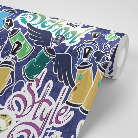 ΤΑΠΕΤΣΑΡΊΑ ΧΑΡΟΎΜΕΝΟ STREET ART ΣΕ ΜΩΒ - ΤΑΠΕΤΣΑΡΊΑ ΤΈΧΝΗΣ ΤΟΥ ΔΡΌΜΟΥ - ΤΑΠΕΤΣΑΡΊΕΣ