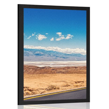 POSTER WEG INMITTEN DER LANDSCHAFT - NATUR - POSTER