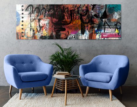 OBRAZ STREET ART UMĚNÍ - POP ART OBRAZY - OBRAZY