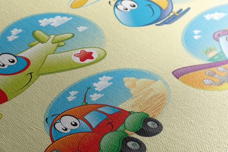 OBRAZ VÝLET ZA SLUNÍČKEM - DĚTSKÉ OBRAZY - OBRAZY