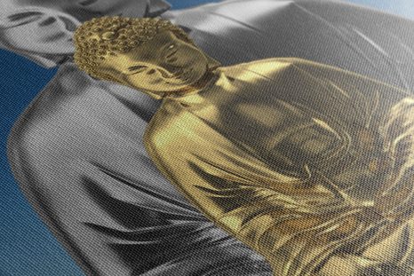 WANDBILD MEDITIERENDE BUDDHAS - BILDER - 🔥 TOTALAUSVERKAUF