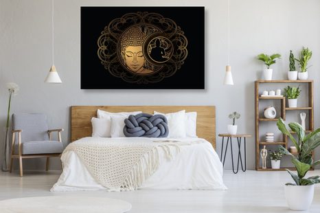 OBRAZ HARMONICKÁ SÍLA BUDHY - OBRAZY FENG SHUI - OBRAZY