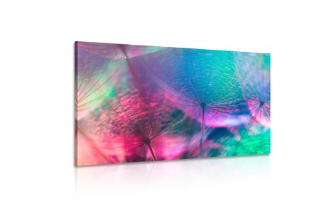 КАРТИНА НА ПЛАТНО – ГЛУХАРЧЕ В ПАСТЕЛНИ ЦВЕТОВЕ - КАРТИНИ С ЦВЕТЯ - КАРТИНИ