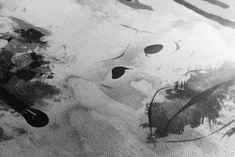 KÉP DIVATOS HÖLGY FEKETE FEHÉRBEN - FEKETE-FEHÉR KÉPEK - KÉPEK