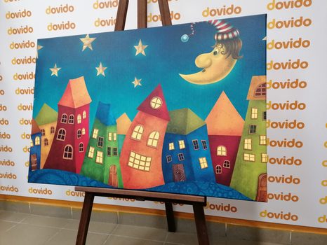 KÉP HOLD A HÁZAK FELETT - KÉPEK GYEREKEKNEK - KÉPEK