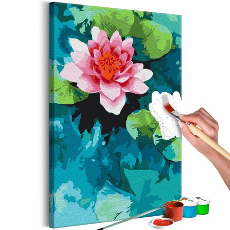 PICTURE PAINTING BY NUMBERS BEAUTIFUL LILIES