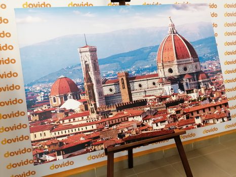 KÉP GÓTIKUS SZÉKESEGYHÁZ FIRENZÉBEN - VÁROST ÁBRÁZOLÓ KÉPEK - KÉPEK