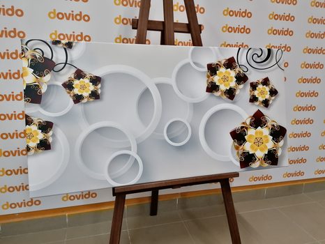 TABLOU BIJUTERII DE AUR - TABLOURI ABSTRACTE - TABLOURI