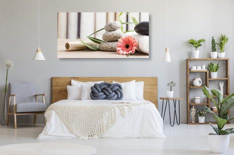 OBRAZ MEDITAČNÍ A WELLNESS ZÁTIŠÍ - OBRAZY FENG SHUI - OBRAZY