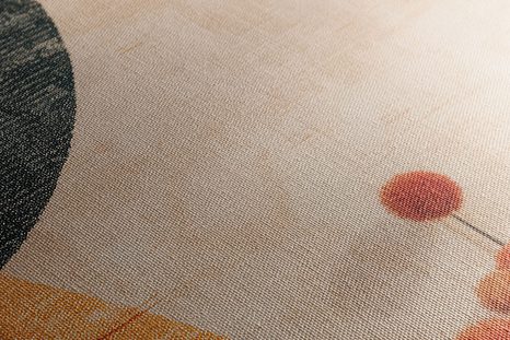 KÉP ALAKZATOK VIRÁGGAL PEACH FUZZ - ABSZTRAKT ALAKOK KÉPEK - KÉPEK