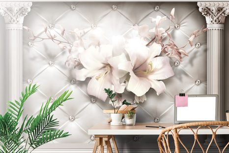 TAPETA KRÁLOVSKÁ ELEGANCE - TAPETY S IMITACÍ KŮŽE - TAPETY