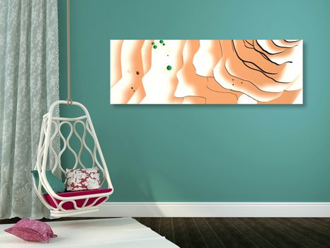 KÉP ABSZTRAKT HOLD FELÜLETE - ABSZTRAKT KÉPEK - KÉPEK