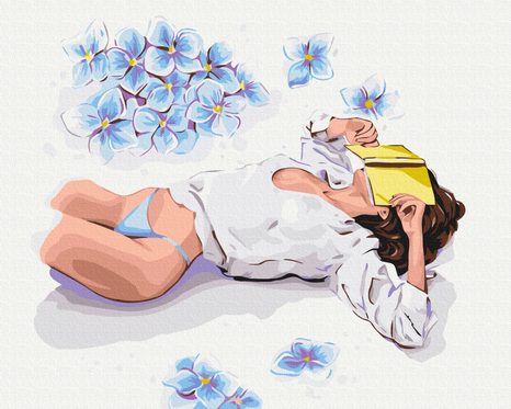 MALOVÁNÍ PODLE ČÍSEL ZÁPLAVA VZPOMÍNEK - LIDÉ - MALOVÁNÍ PODLE ČÍSEL