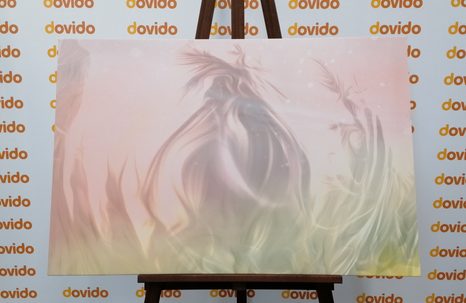 OBRAZ ABSTRAKTNÍ STROMY V LESE - ABSTRAKTNÍ OBRAZY - OBRAZY