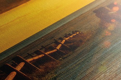 WANDBILD FASZINIERENDER SONNENUNTERGANG - 🔥 TOTALAUSVERKAUF