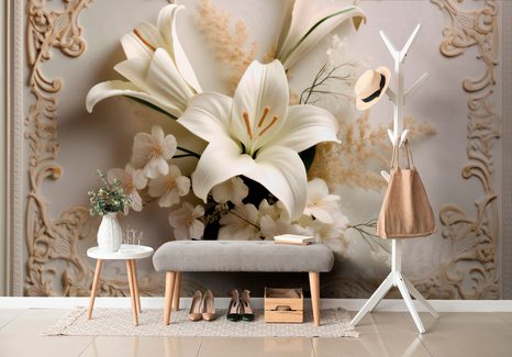 SELBSTKLEBENDE TAPETE KÖNIGLICHE LILIE - SELBSTKLEBENDE TAPETEN - TAPETEN