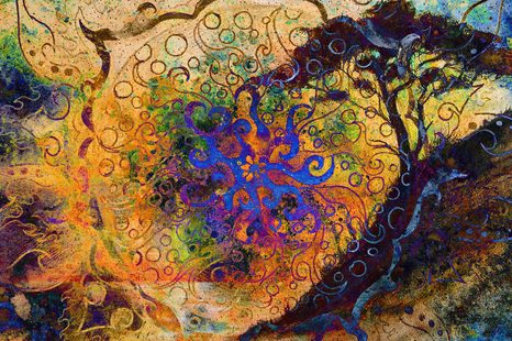 ΕΙΚΌΝΑ ΔΈΝΤΡΟ ΜΕ ΑΝΑΤΟΛΊΤΙΚΟ ΦΌΝΤΟ - ΠΊΝΑΚΕΣ ΦΕΝΓΚ ΣΟΎΙ - ΠΊΝΑΚΕΣ