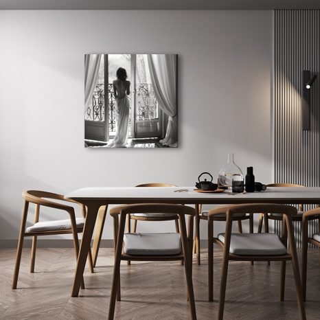 OBRAZ SAMETOVÉ RÁNO U OKNA - OBRAZY ŽENY - OBRAZY