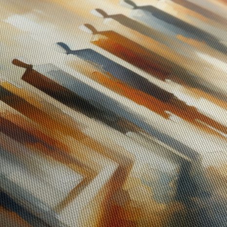 5-TEILIGES WANDBILD FIGUREN IM SCHEIN - BILDER VON MENSCHEN - BILDER