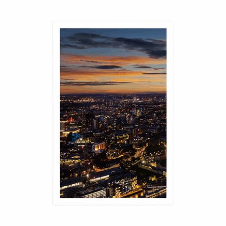 POSTER – VISTA AEREA DI LONDRA - CITTÀ - POSTER