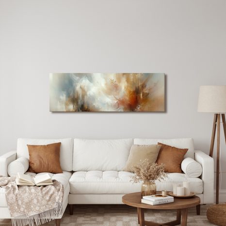 WANDBILD ENERGIE UND RUHE IM ABSTRAKTEN STIL - WANDBILDER ABSTRAKTE FORMEN - BILDER