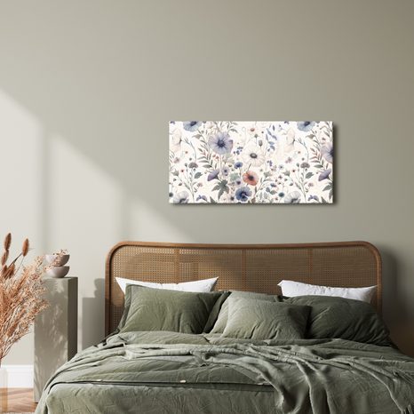 WANDBILD WIESENHARMONIE - WANDBILDER FELDER UND WIESEN - BILDER