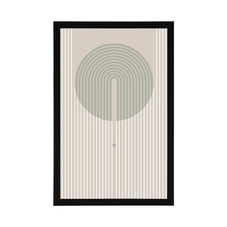 POSZTER STÍLUSOS MINTA KÖRREL MID-CENTURY. - MOTÍVUMOK A MŰHELYÜNKBŐL - POSZTEREK