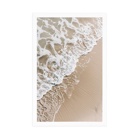 PLAKÁT BÉŽOVÁ PLÁŽ - MORE - PLAKÁTY