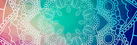 TABLOU MANDALA PASTELATĂ - TABLOURI FENG SHUI - TABLOURI