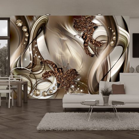 SELF ADHESIVE WALLPAPER EXCLUSIVE BRONZE COMPOSITION