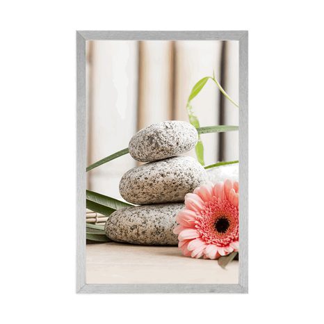 POSTER MEDITATION- UND WELLNESS-STILLLEBEN - FENG SHUI - POSTER