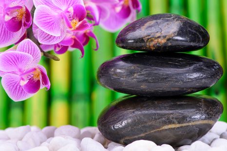 OBRAZ JAPONSKÁ ZEN ZAHRADA - OBRAZY FENG SHUI - OBRAZY