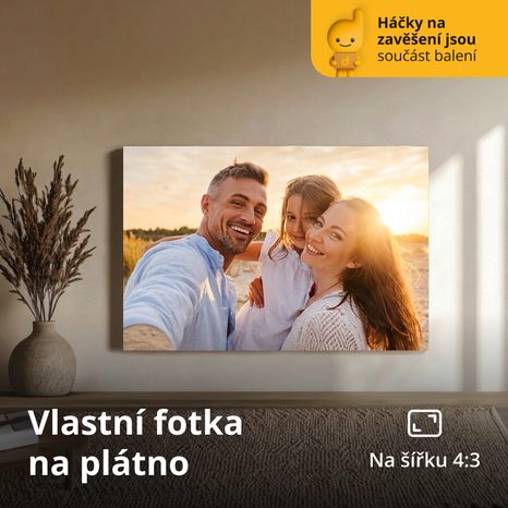 VÁSZONKÉP SAJÁT FOTÓBÓL – FEKVŐ FORMÁTUM 4:3 - 📤VÁSZONFOTÓ