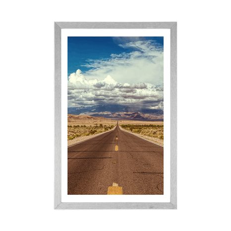 POSTER – SENTIERO NEL DESERTO - NATURA - POSTER