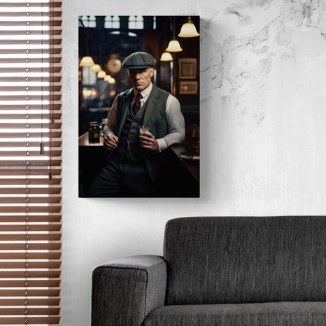 OBRAZ GANGSTER VE WHISKEY BARU - DOVIDO CHALLENGE - OBRAZY