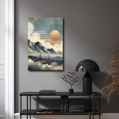 OBRAZ POUŠŤ POD ZLATÝM SLUNCEM - OBRAZY PŘÍRODY A KRAJINY - OBRAZY