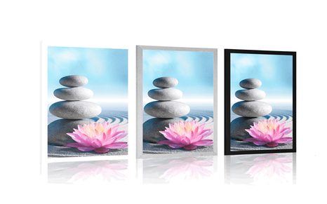 PLAKÁT WELLNESS KAMENY - FENG SHUI - PLAKÁTY