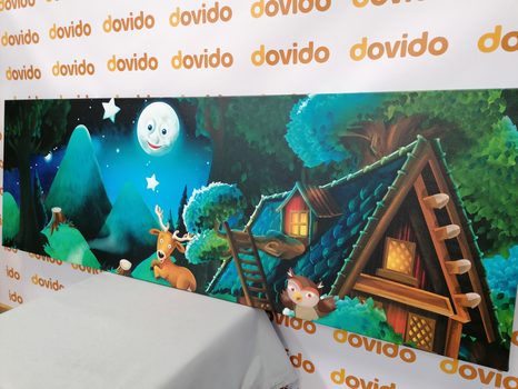 SLIKA PRAVLJIČNI GOZD - OTROŠKE SLIKE - SLIKE