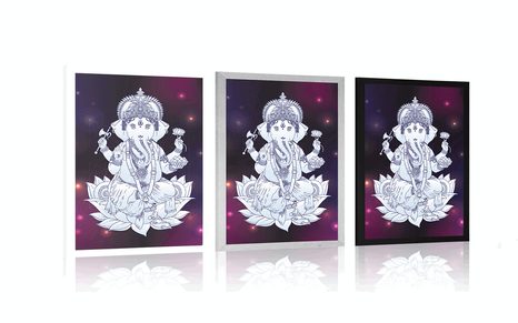 POSTER BUDDHISTISCHER GANESHA - FENG SHUI - POSTER