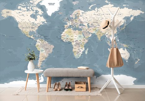 ΑΥΤΟΚΌΛΛΗΤΗ ΤΑΠΕΤΣΑΡΊΑ ΚΟΜΨΌΣ VINTAGE ΠΑΓΚΌΣΜΙΟΣ ΧΆΡΤΗΣ - ΤΑΠΕΤΣΑΡΊΕΣ - 🔥 ΣΥΝΟΛΙΚΉ ΠΏΛΗΣΗ🔥