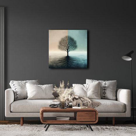 WANDBILD BAUM DES LEBENS BALANCE - BILDER BÄUME DES LEBENS - BILDER