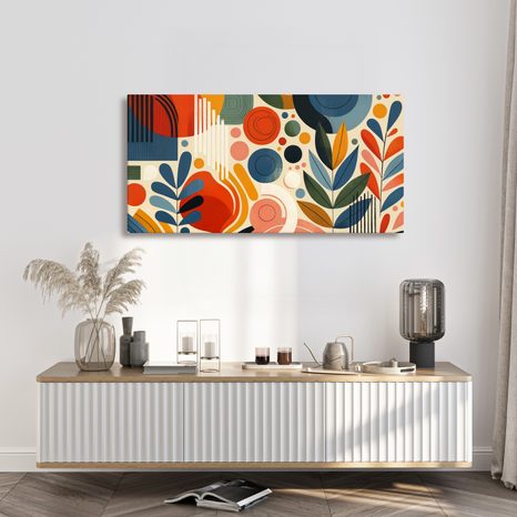 OBRAZ ABSTRAKCE S PŘÍRODNÍM MOTIVEM - ABSTRAKTNÍ OBRAZY - OBRAZY