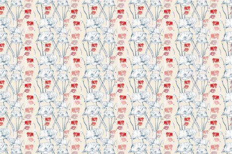 TAPETA PŮVABNÉ LUČNÍ MÁKY - TAPETY KVĚTINY - TAPETY