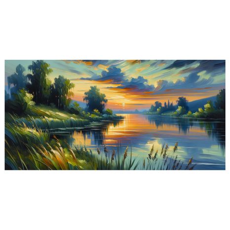 SLIKA MIRNA VODNA GLADINA - SLIKE JEZERA - SLIKE